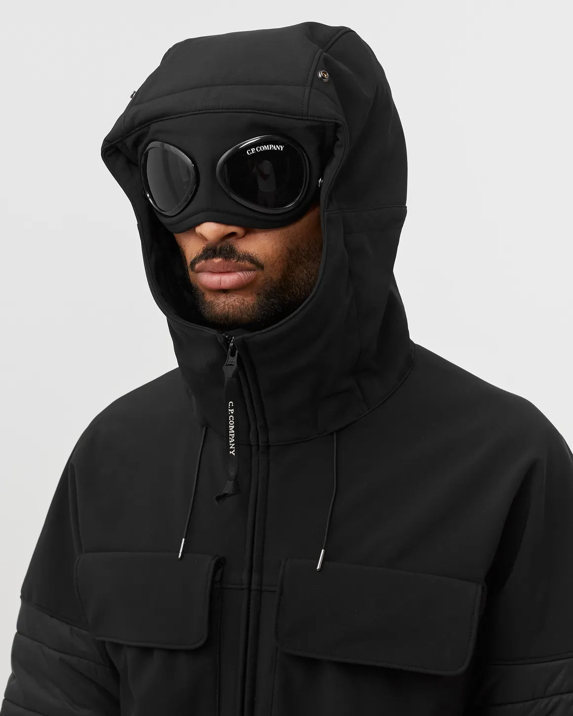 CP Company Black Shell-R Goggle Jacket (44 & 46)