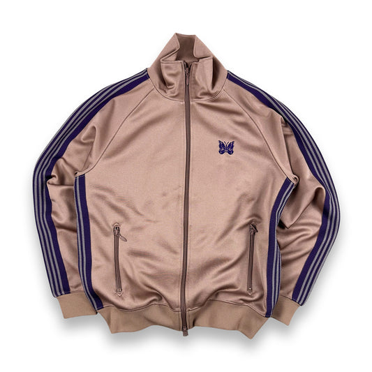 Needles Track Jacket Taupe Pink (Small)