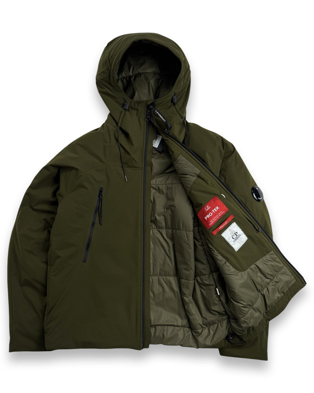 CP Company Pro-Tek Olive Green Jacket (Small)