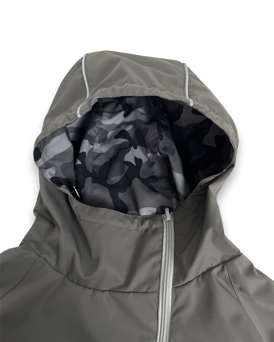 Jacket Double-Faced Grey / Camo Grey (Small)