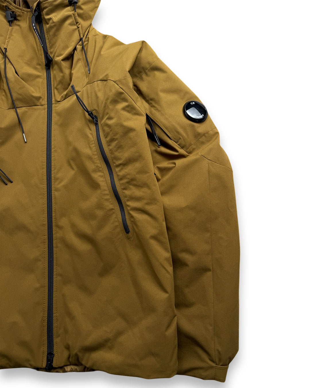 CP Company Pro-Tek Brown Beige Jacket (Small)