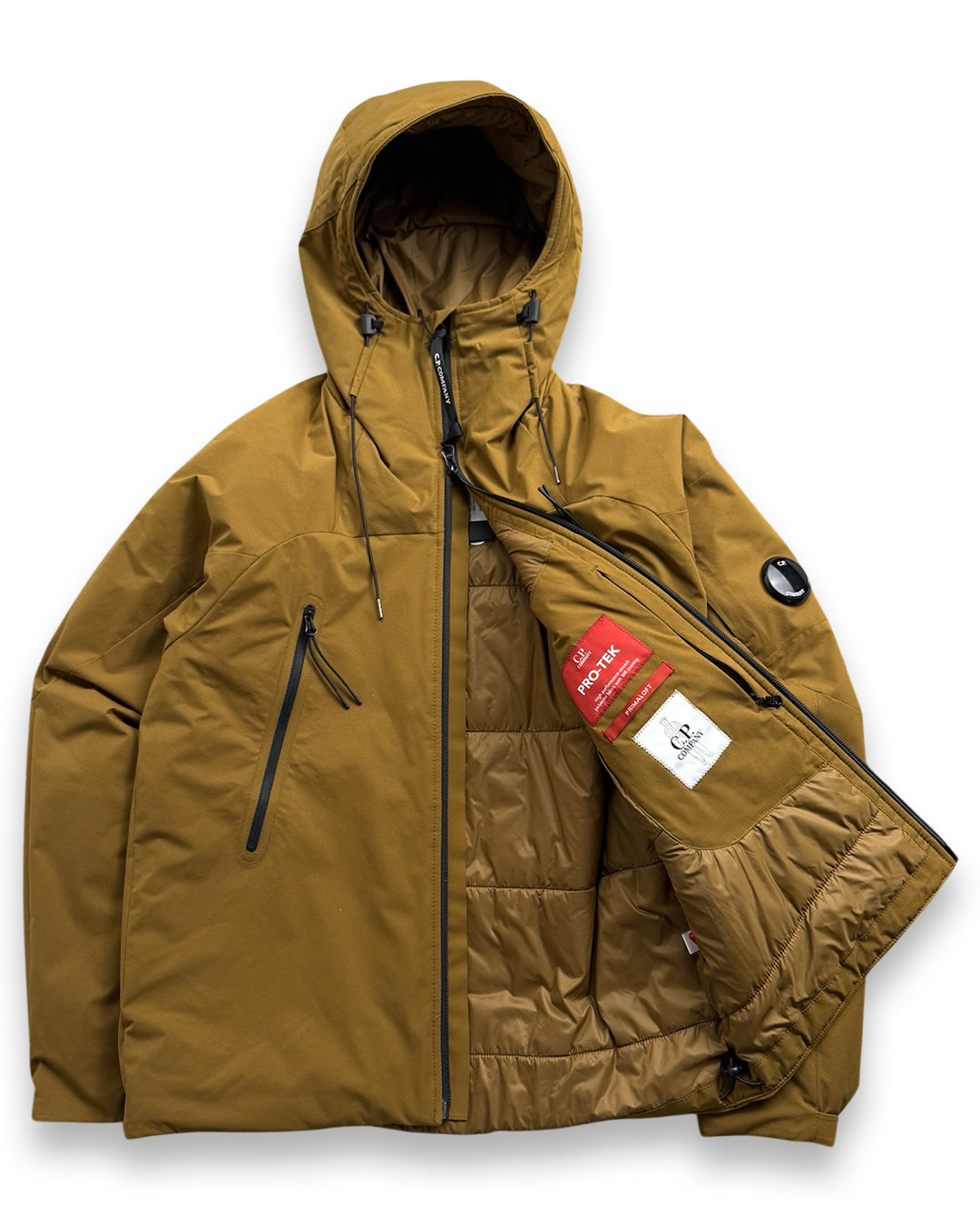 CP Company Pro-Tek Brown Beige Jacket (Small)
