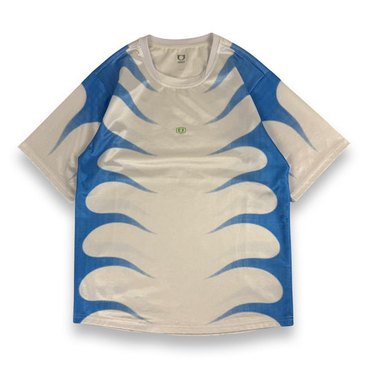 One Block Down T-Shirt TN White & Blue (Small)