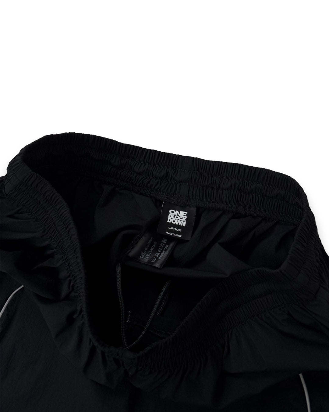 One Block Down Track Pant Reflective Black (MORE SIZES)