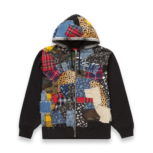 Supreme Patchwork Hoodie (Large)