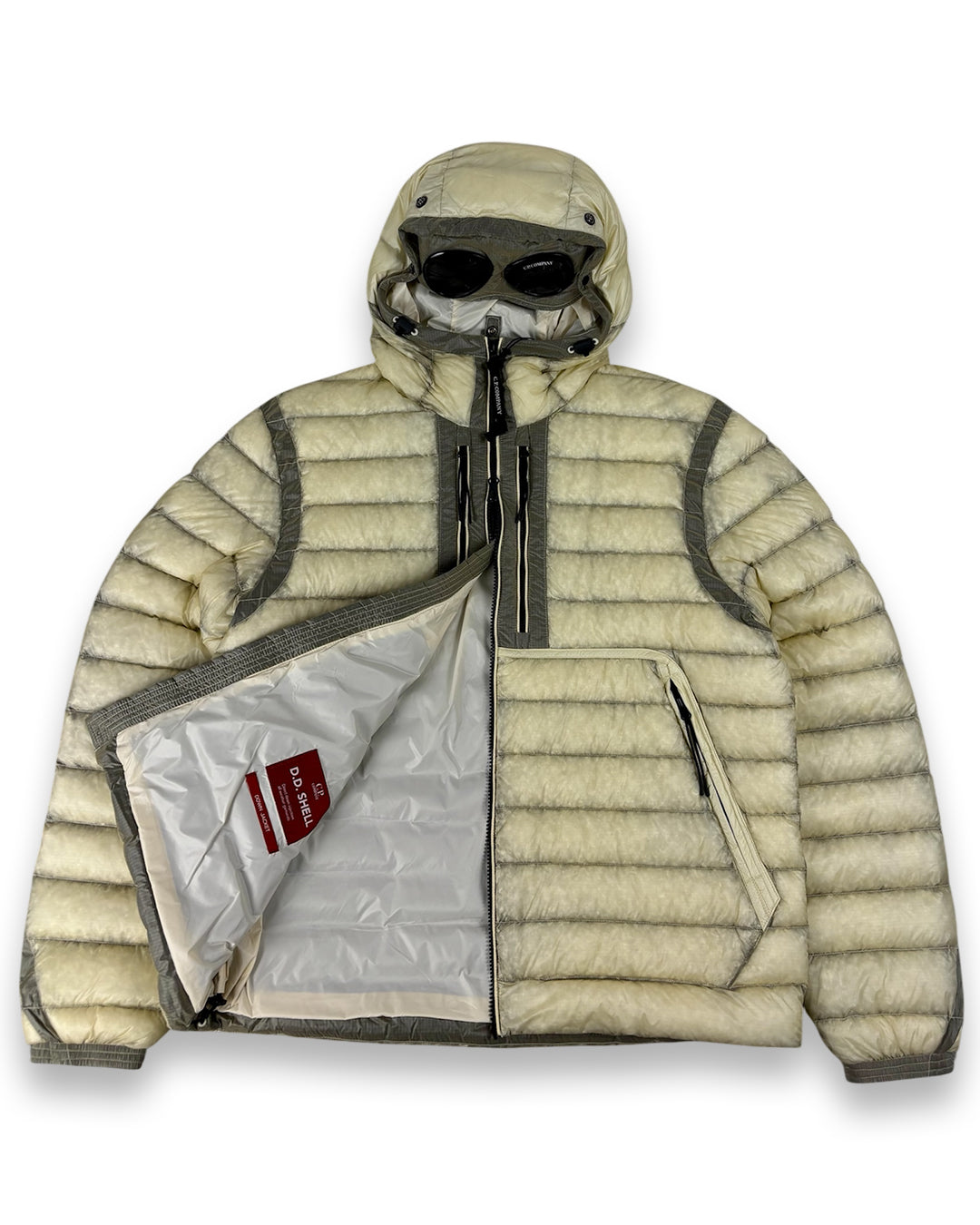CP Company DD Shell Down Medium Jacket Beige (L-XL)