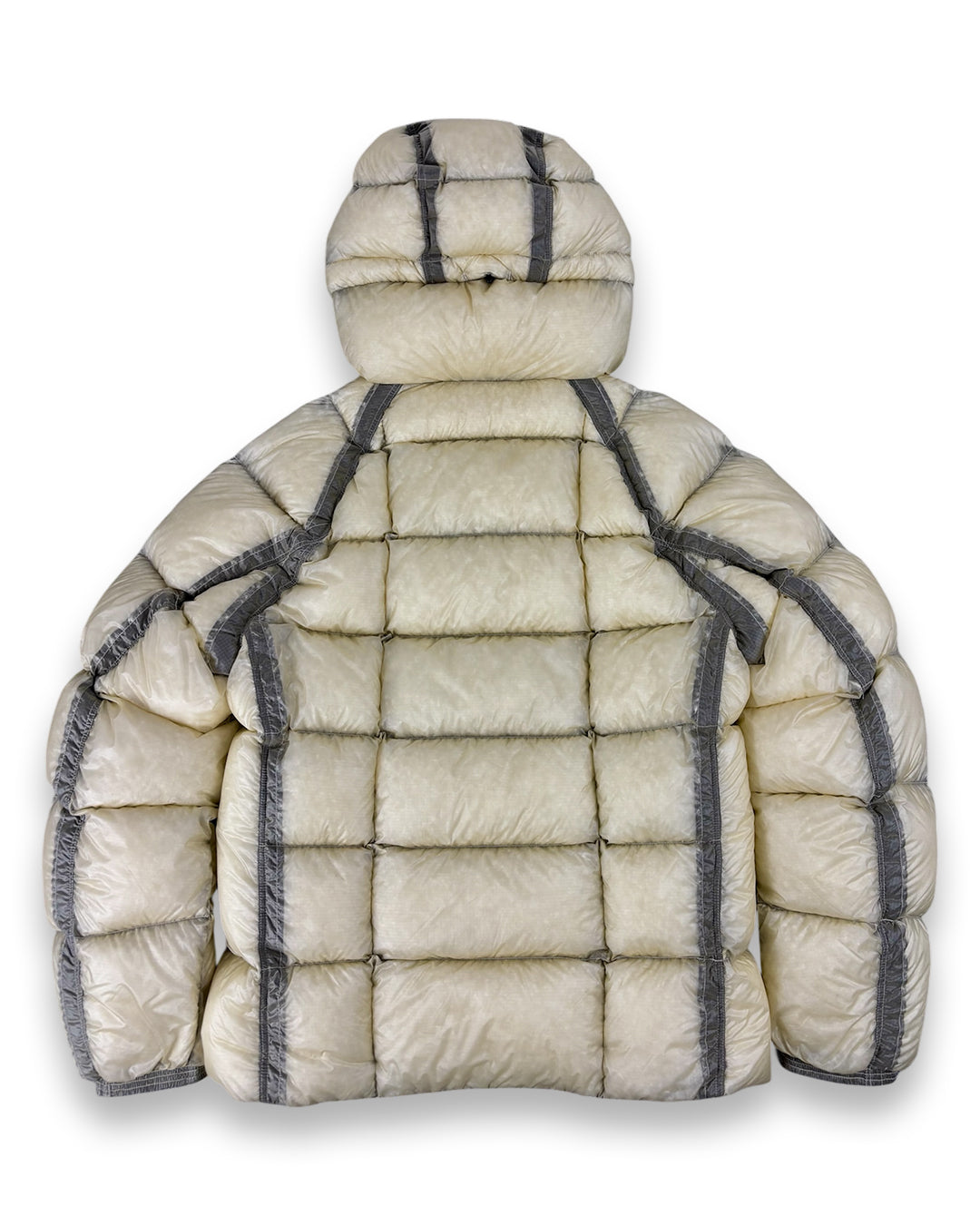 CP Company DD Shell Down Puffer Jacket Beige (Medium)