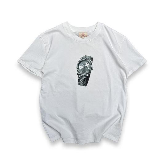 ByBounty White T-Shirt Watch (Medium)