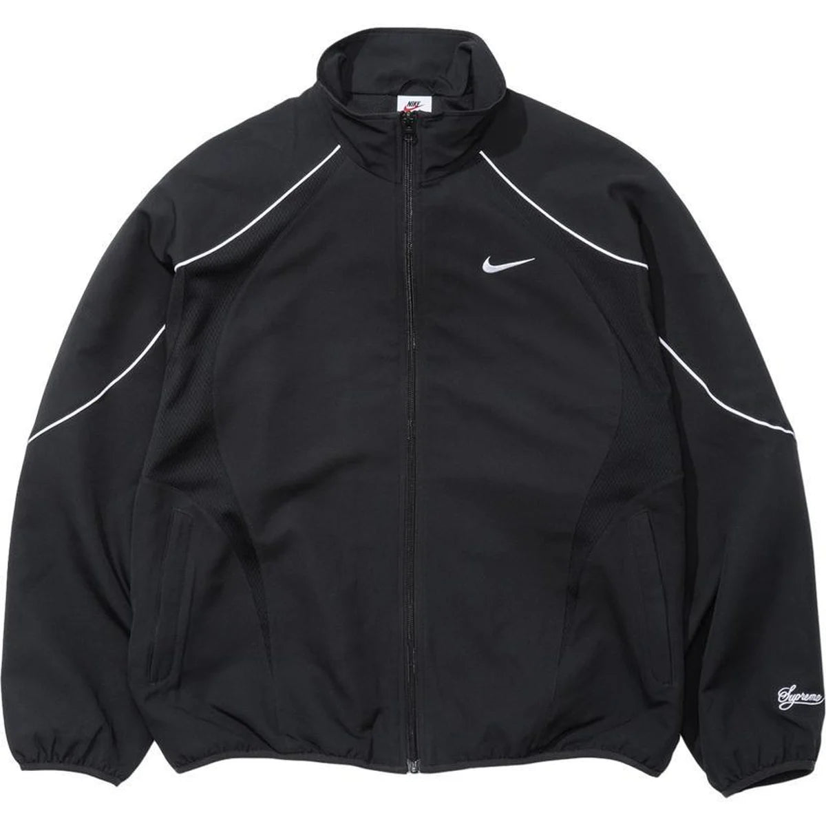 Supreme Nike Track Jacket Black (M - XL)
