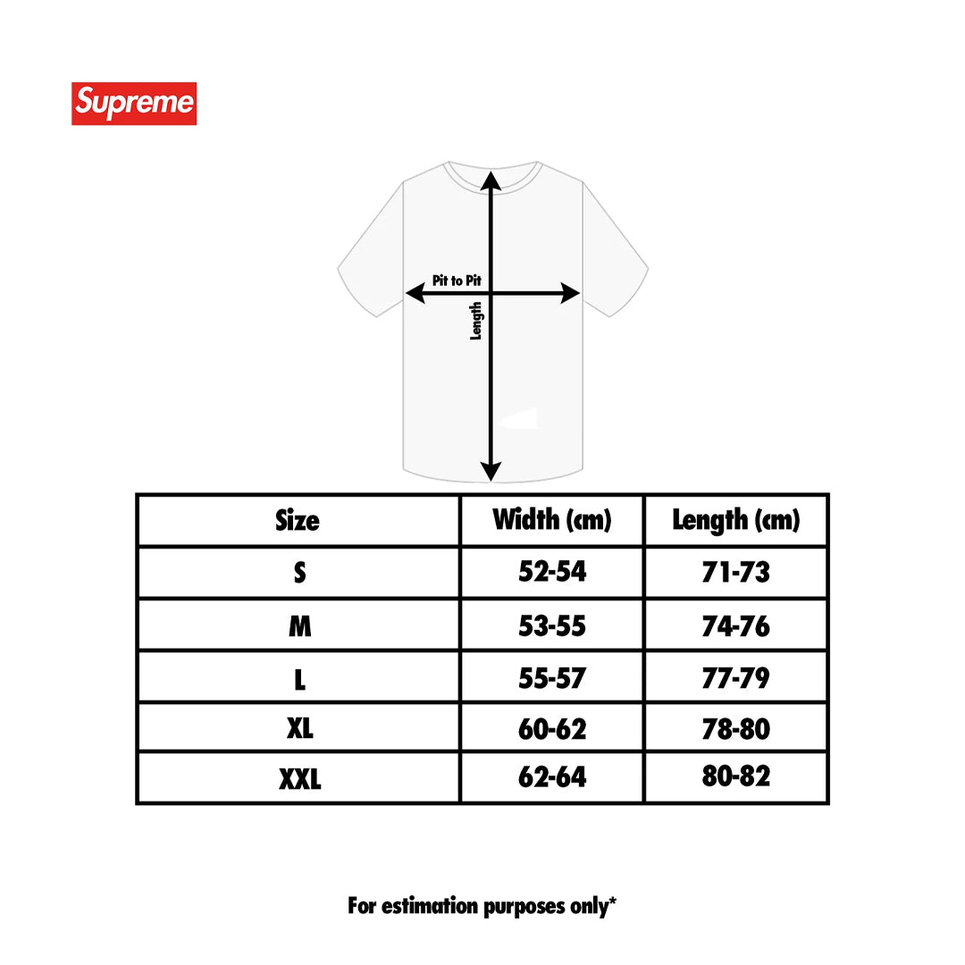 Supreme Playboi Carti Photo Tee Black