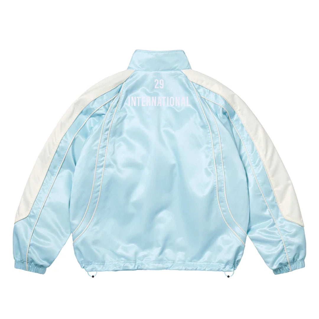 Supreme Satin Track Jacket Light Blue (Medium)