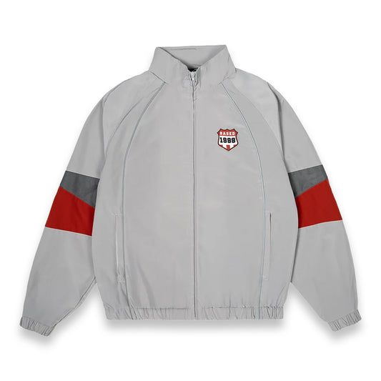 Track Jacket 99Based Grey & Red (Small)